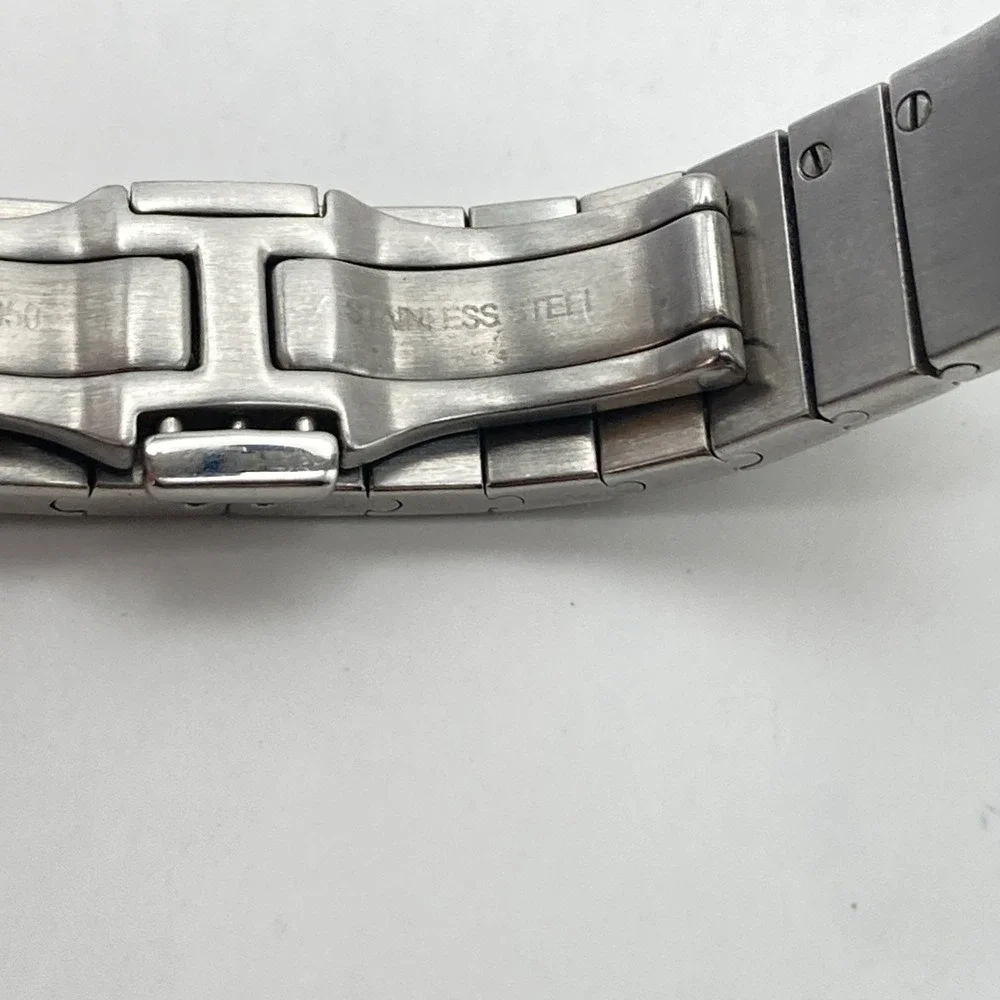 Tissot Women's Watch 20mm Silver Tone L950K MOP Swiss Made Tank New Battery 7